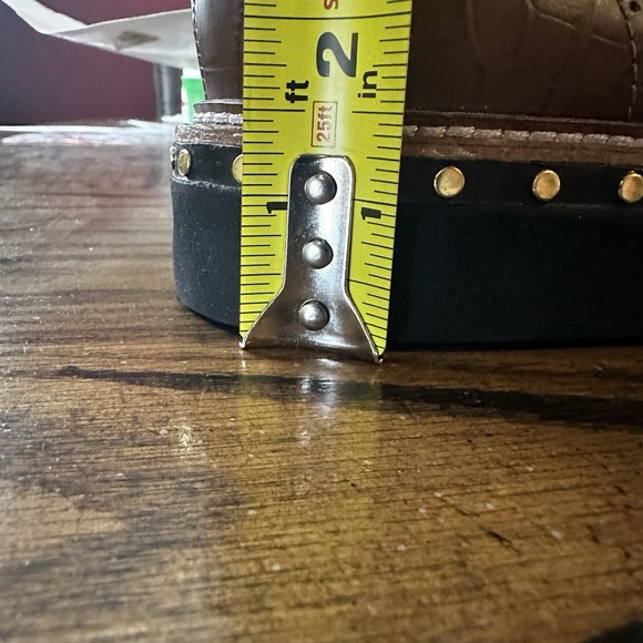 Free People‎ Atlas Chelsea Boots Brown Leather Upper Shoes Size EU 40 US 9.5 *R* - Picture 12 of 14